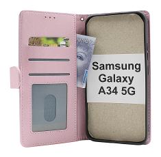 billigamobilskydd.seZipper Standcase Wallet Samsung Galaxy A34 5G