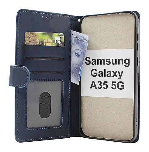 billigamobilskydd.seZipper Standcase Wallet Samsung Galaxy A35 5G