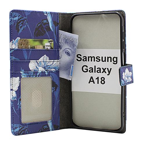 CoverinSkimblocker Samsung Galaxy A18 LTE Phone Wallet Design