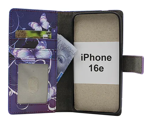 CoverinSkimblocker iPhone 16e Magnet Phone Wallet Design