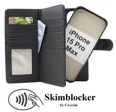 CoverinSkimblocker iPhone 15 Pro Max XL Magnet Phone Wallet