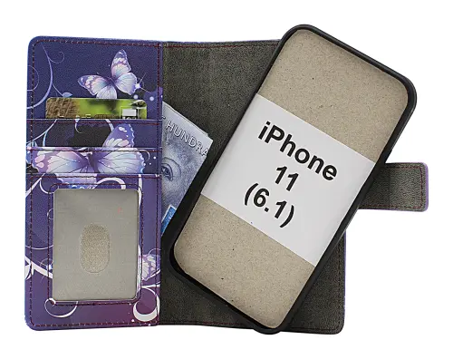 CoverinSkimblocker iPhone 11 (6.1) Magnet Phone Wallet Design