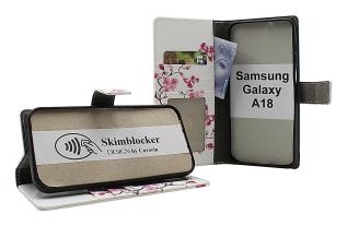 CoverinSkimblocker Samsung Galaxy A18 LTE Phone Wallet Design