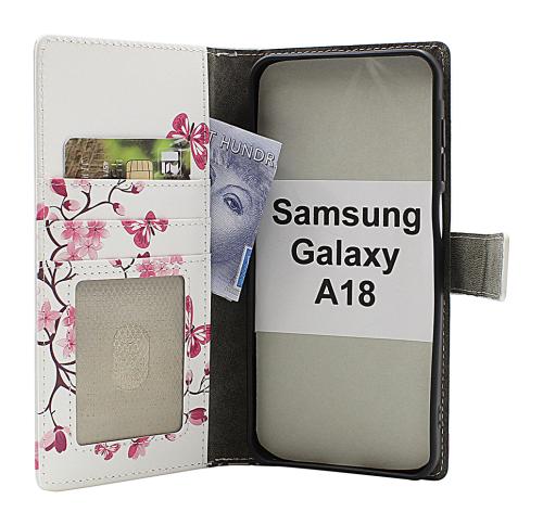 CoverinSkimblocker Samsung Galaxy A18 LTE Phone Wallet Design