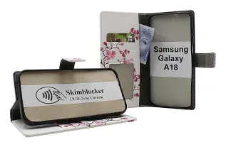 CoverinSkimblocker Samsung Galaxy A18 LTE Phone Wallet Design