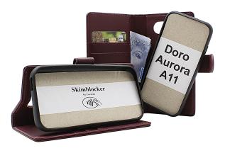 CoverinSkimblocker Doro Aurora A11 Magnet Phone Wallet