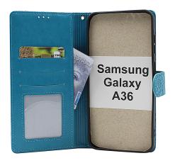 billigamobilskydd.seFlower Samsung Galaxy A36 Phone Wallet