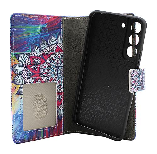 CoverinSkimblocker Samsung Galaxy S22 5G Magnet Phone Wallet Design