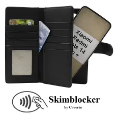 CoverinSkimblocker Xiaomi Redmi Note 14 Pro+ XL Magnet Phone Wallet