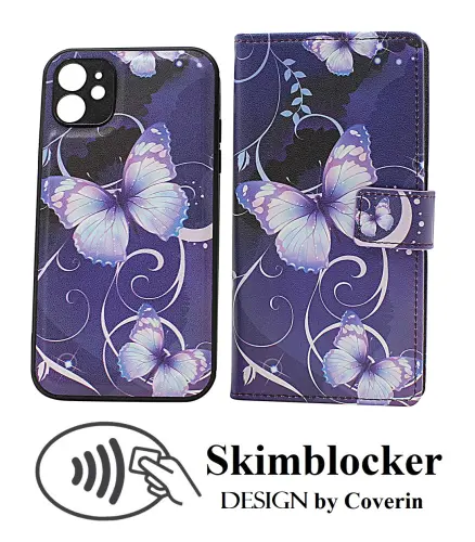 CoverinSkimblocker iPhone 11 (6.1) Magnet Phone Wallet Design