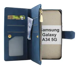 CoverinXL Standcase Luxury Wallet Samsung Galaxy A34 5G