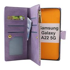 billigamobilskydd.seXL Standcase Luxury Wallet Samsung Galaxy A22 5G (SM-A226B)