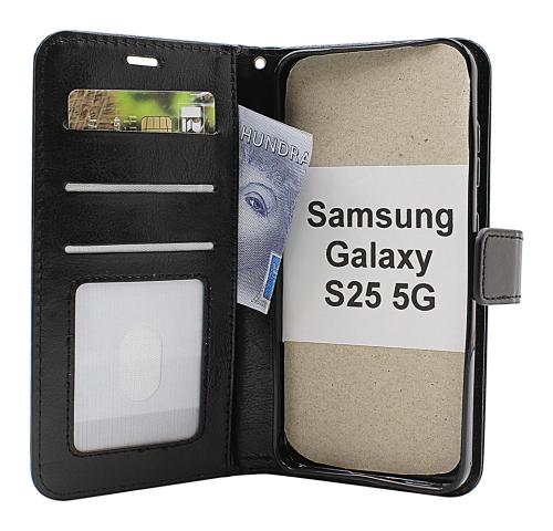 billigamobilskydd.seCrazy Horse Samsung Galaxy S25 Phone Wallet