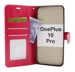 CoverinCrazy Horse Wallet OnePlus 10 Pro