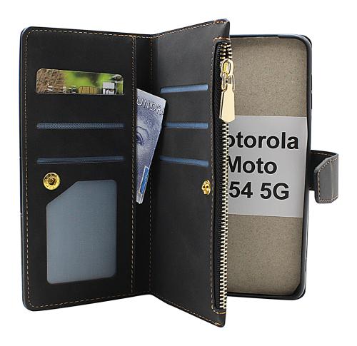 billigamobilskydd.seXL Standcase Luxury Wallet Motorola Moto G54 5G