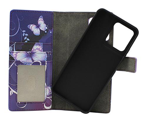 CoverinSkimblocker Motorola Moto G15 / G15 Power Magnet Phone Wallet Design