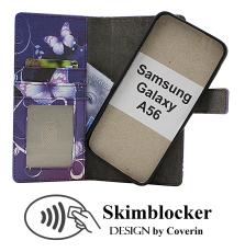 CoverinSkimblocker Samsung Galaxy A56 Magnet Phone Wallet Design