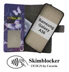CoverinSkimblocker Samsung Galaxy A56 Magnet Phone Wallet Design
