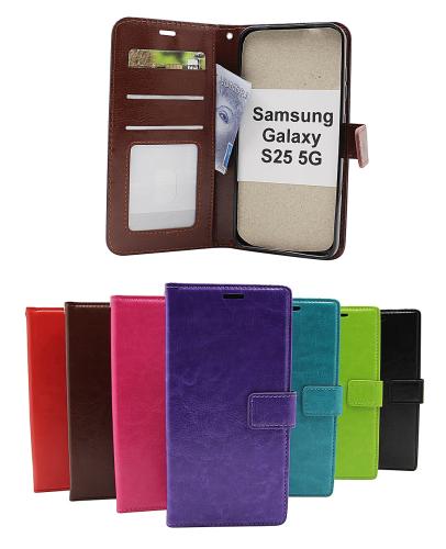 billigamobilskydd.seCrazy Horse Samsung Galaxy S25 Phone Wallet