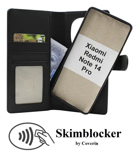 CoverinSkimblocker Xiaomi Redmi Note 14 Pro Magnet Phone Wallet