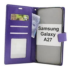 CoverinCrazy Horse Samsung Galaxy A27 Phone Wallet