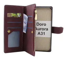 CoverinXL Doro Aurora A31 Luxury Wallet Case