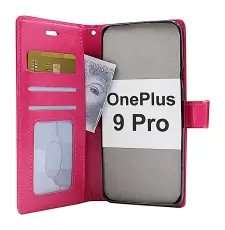 CoverinCrazy Horse Wallet OnePlus 9 Pro