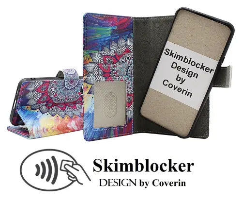 CoverinSkimblocker Samsung Galaxy S24 / S25 Magnet Phone Wallet Design