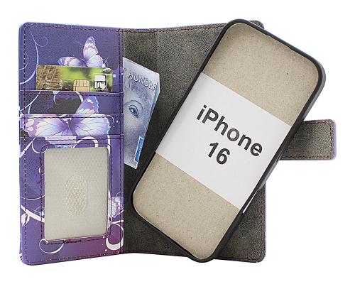 CoverinSkimblocker iPhone 16 Magnet Phone Wallet Design