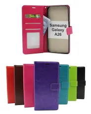 billigamobilskydd.seCrazy Horse Samsung Galaxy A26 Phone Wallet