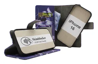 CoverinSkimblocker iPhone 16 Magnet Phone Wallet Design
