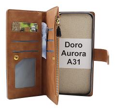 billigamobilskydd.seXL Doro Aurora A31 Luxury Wallet Case
