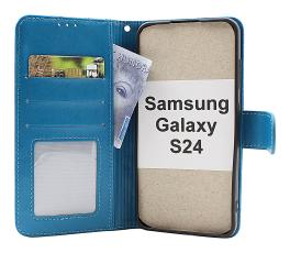 billigamobilskydd.seFlower Standcase Wallet Samsung Galaxy S24 5G (SM-S921B/DS)