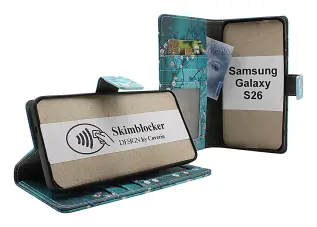 CoverinSkimblocker Samsung Galaxy S26 Phone Wallet Design