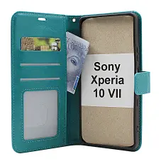 CoverinCrazy Horse Sony Xperia 10 VII Phone Wallet