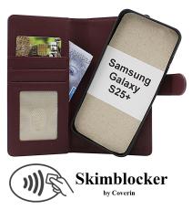 CoverinSkimblocker Samsung Galaxy S24+ / S25+ 5G Magnet Phone Wallet