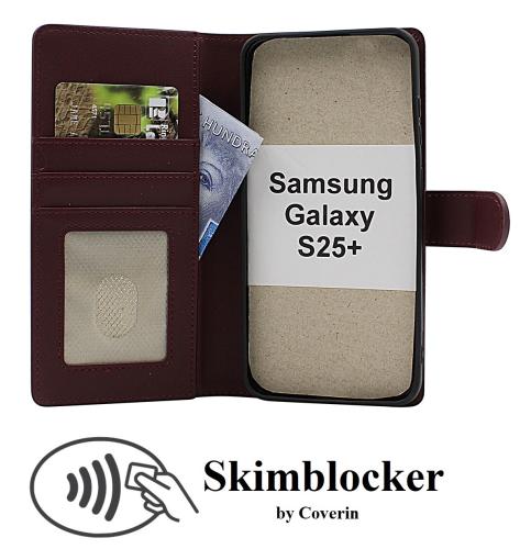 CoverinSkimblocker Samsung Galaxy S24+ / S25+ 5G Magnet Phone Wallet