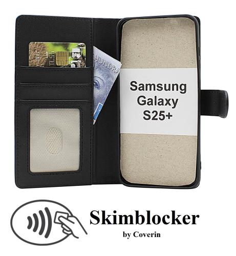 CoverinSkimblocker Samsung Galaxy S24+ / S25+ 5G Magnet Phone Wallet