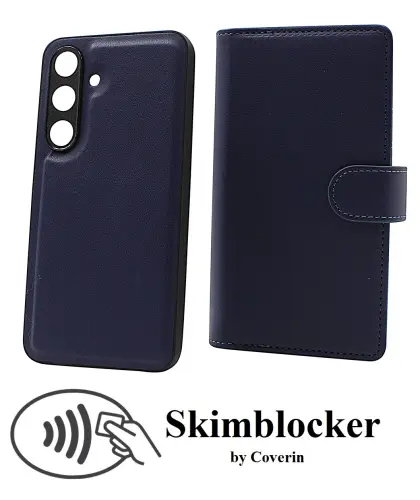CoverinSkimblocker Samsung Galaxy S24 5G XL Magnet Phone Wallet