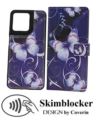 CoverinSkimblocker Motorola Moto G15 / G15 Power Magnet Phone Wallet Design