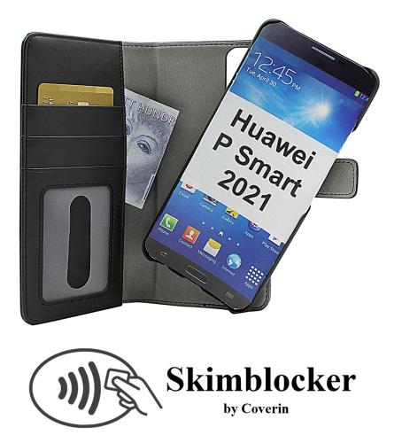 CoverinSkimblocker Magnet Wallet Huawei P Smart 2021