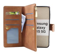 billigamobilskydd.seXL Standcase Luxury Wallet Samsung Galaxy A15 5G