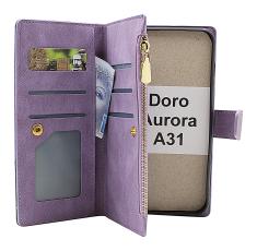 billigamobilskydd.seXL Doro Aurora A31 Luxury Wallet Case