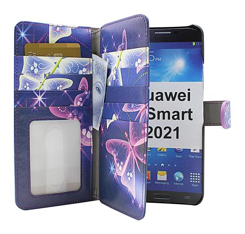 CoverinSkimblocker XL Magnet Designwallet Huawei P Smart 2021