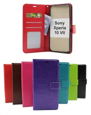 billigamobilskydd.seCrazy Horse Sony Xperia 10 VII Phone Wallet