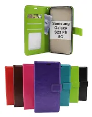 CoverinCrazy Horse Wallet Samsung Galaxy S23 FE 5G