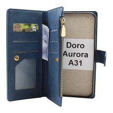 billigamobilskydd.seXL Doro Aurora A31 Luxury Wallet Case