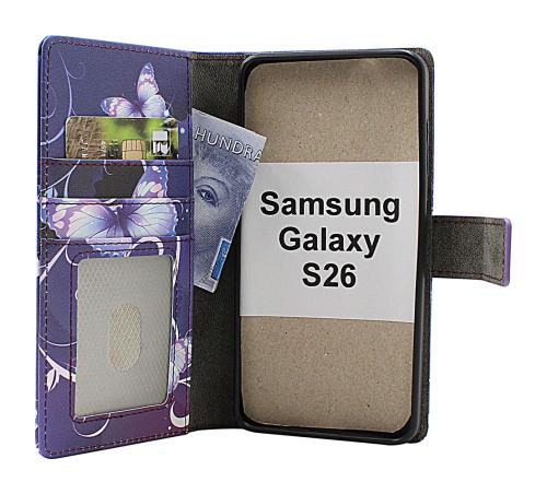 CoverinSkimblocker Samsung Galaxy S26 Magnet Phone Wallet Design