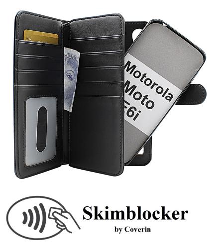 CoverinSkimblocker XL Magnet Wallet Motorola Moto E6i