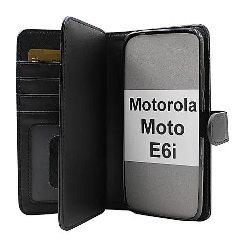 CoverinSkimblocker XL Magnet Wallet Motorola Moto E6i